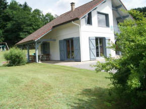 Chalet spacieux avec cheminée, proche forêt, sentiers pédestres, terrasse, terrain clos, jeux et WIFI - FR-1-589-187